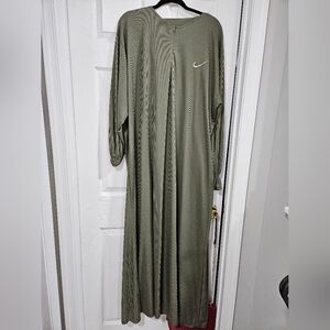 Green abaya sport dress 58 -60 inches